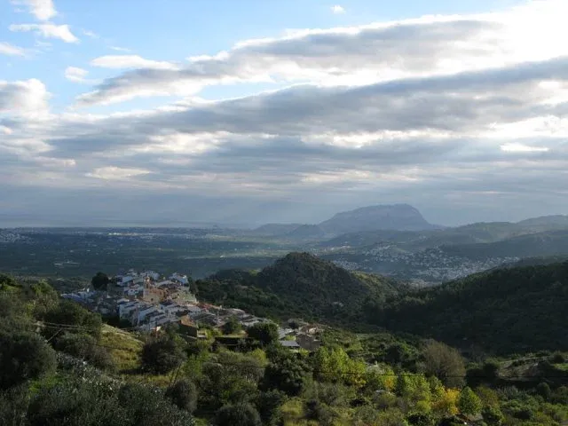 Imagen de Una vista del valle hasta el mar