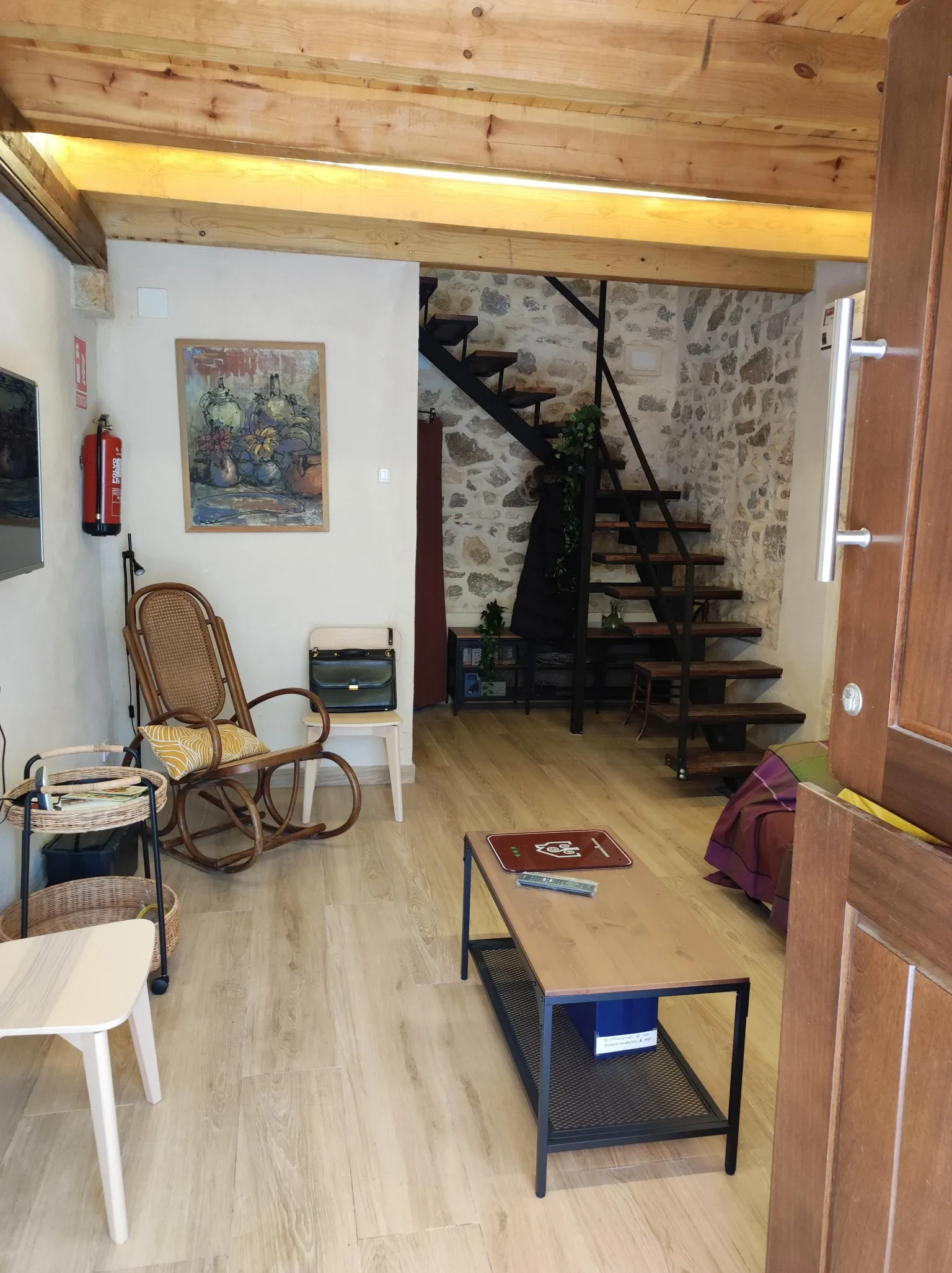 Imagen de sala de estar en planta baja