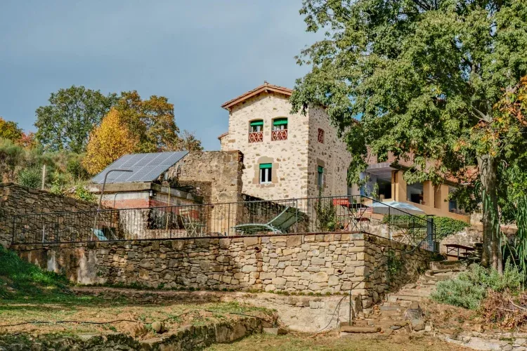 Imagen de vista desde el jardín