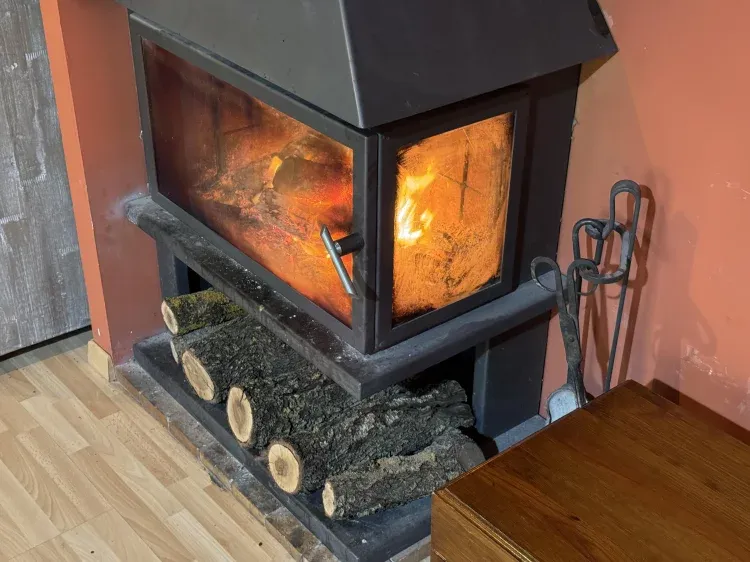 Imagen de Chimenea comedor