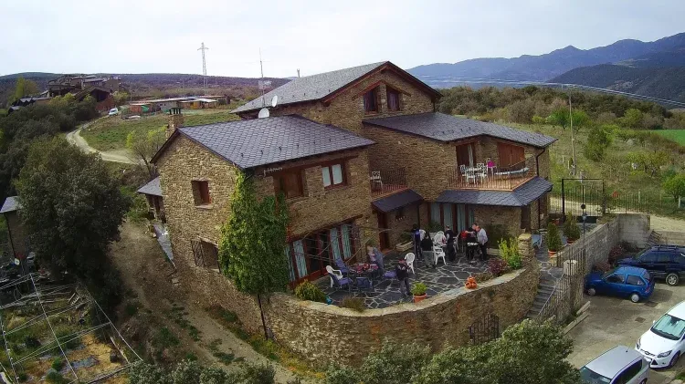 Imagen de Cal Mirador a vista de dron