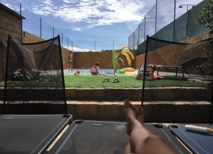Imagen de Piscina con balla para niños pequeños