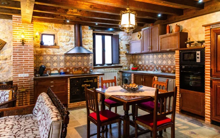 Imagen de su cocina en abierto da mucho juego