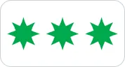 Imagen de 3 Estrellas verdes