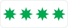 Imagen de 4 Estrellas verdes