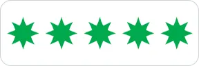 Imagen de 5 Estrellas verdes