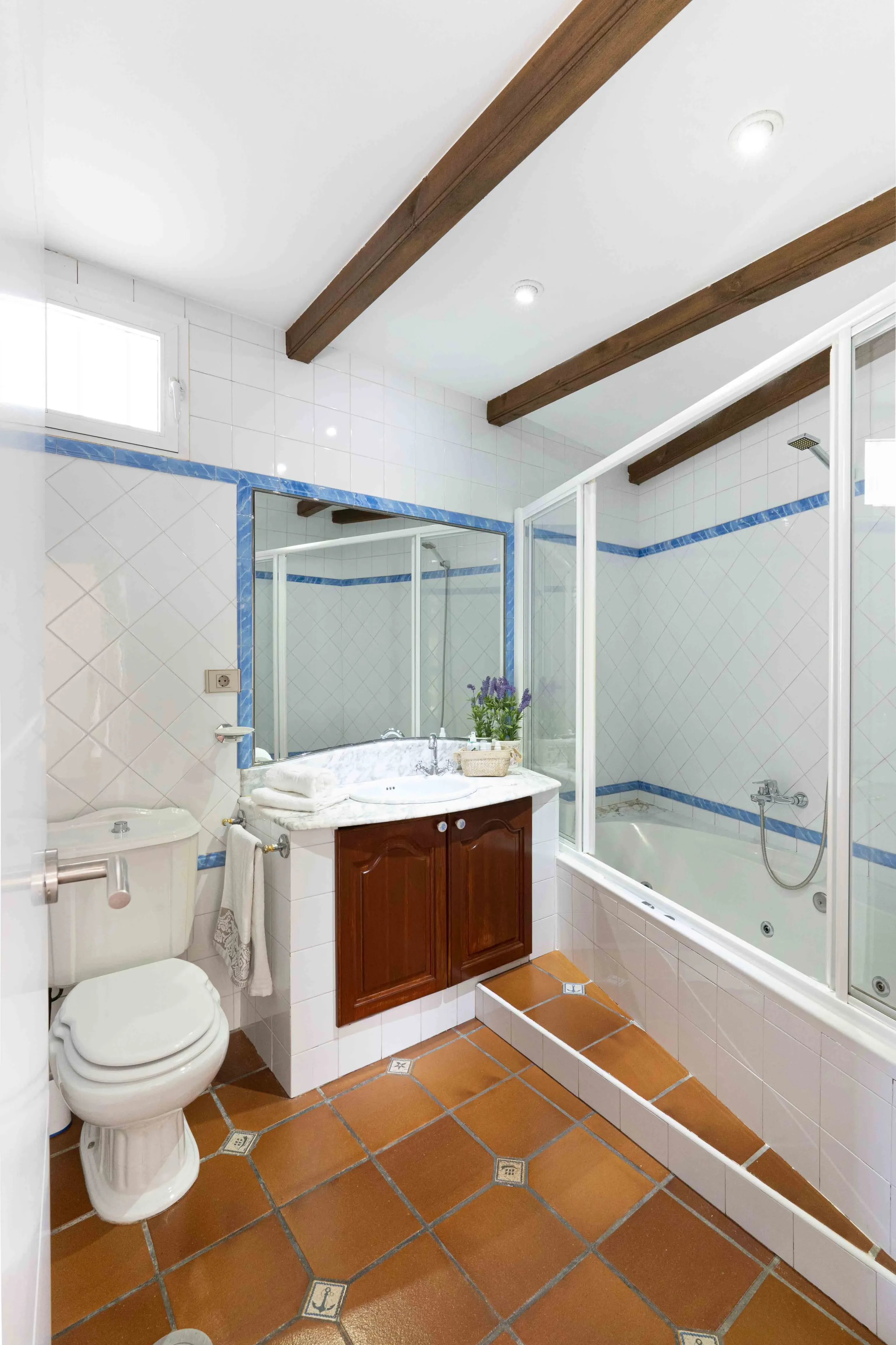 Imagen de cuarto de baño, bañera hidromasaje