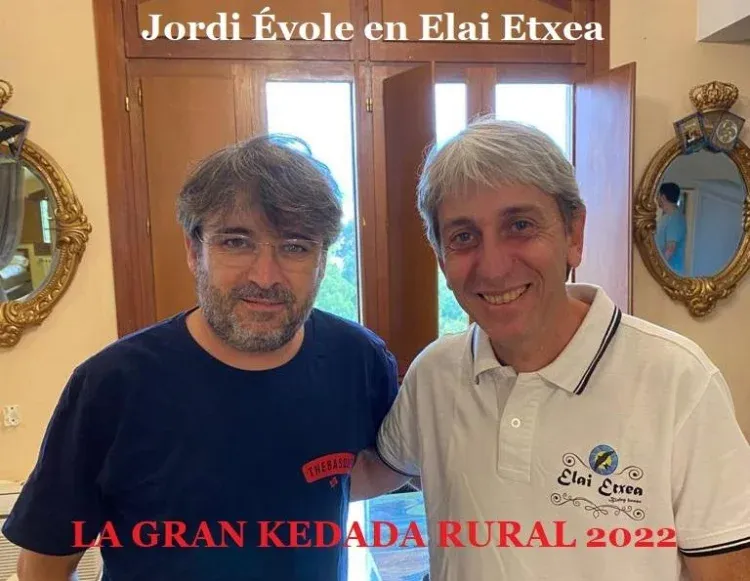 Imagen de JORDI ÉVOLE EN ELAI ETXEA