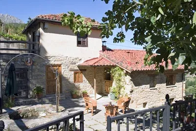 Imagen de Vista de la antojana y barbacoa. Común. 