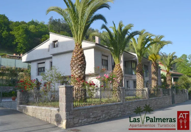 Imagen de Fachada principal Apartamentos Las Palmeras