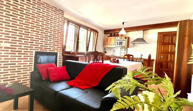 Imagen de sala estar y  cocina