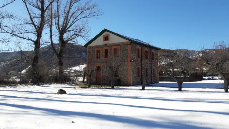 Imagen de Casa un día de nieve