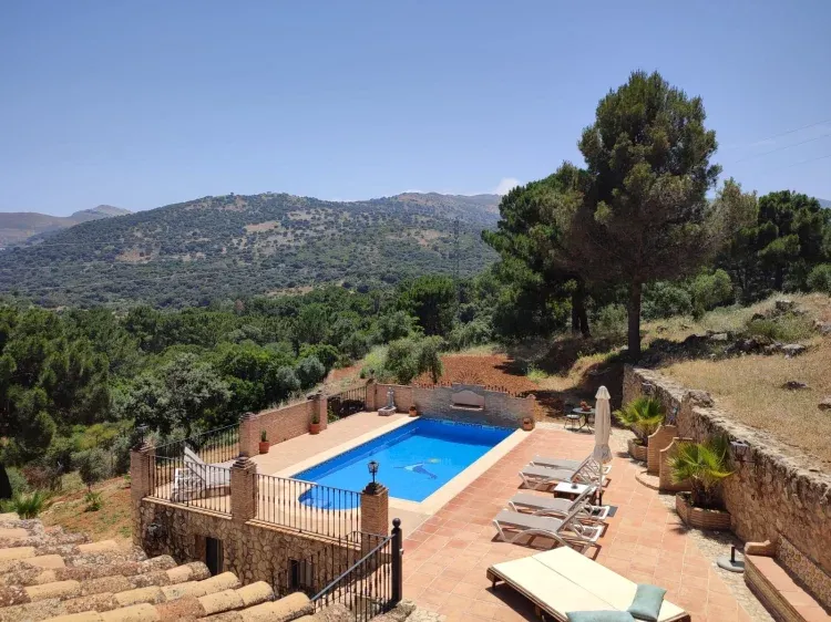 Imagen de Vista desde la terraza de la villa.