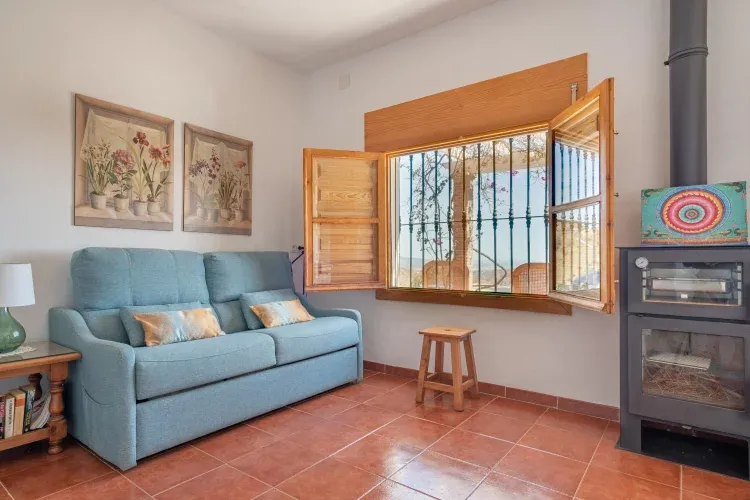 Imagen de Sala de estar y chimenéa.