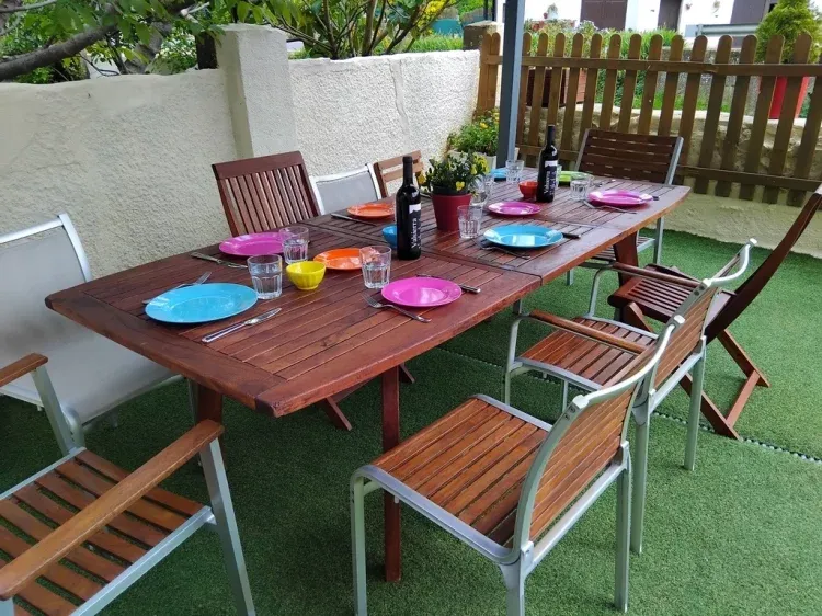 Imagen de Comidas jardín