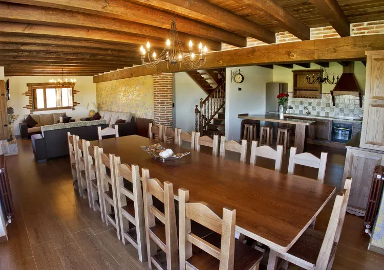 Imagen de Casa Rural Siega Verde II Salón-cocina-comedor