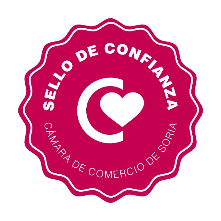Imagen de Sello de confianza de la Comercio de Soria. 