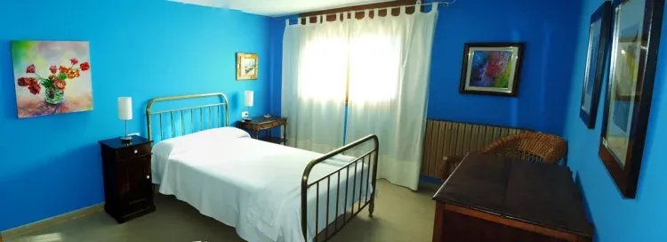 Imagen de Habitación de matrimonio azul 1